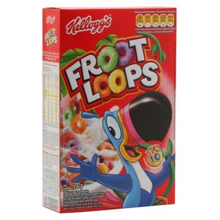Cereal Matinal KELLOGG'S Froot Loops Caixa 230g