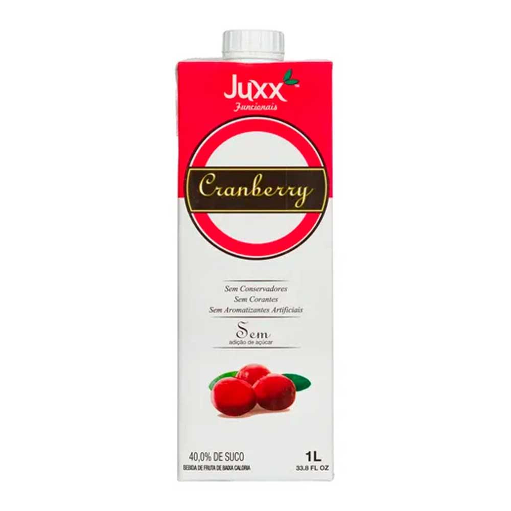 Suco de Cranberry Zero Adição de Açúcar Juxx Tetra Pak 1 L | Mega Suco de Cranberry Zero Adição de Açúcar Juxx Tetra Pak 1 L | Mega