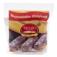 Doce de banana artesanal 100% natural.
	Por&ccedil;&atilde;o de 30g (1 unidade) = 100 kcal.