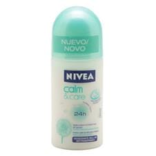 Acalma a pele da axila, após a depilação.