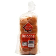 Porção de 50 g ( 2 1/2 brioches ) = 151 kcal.