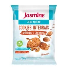 Elaborados com ingredientes naturais selecionados e livres de gordura trans, podem ser consumidos a qualquer hora do dia contribuindo para manter a saúde e o equilíbrio do organismo.
Fonte de fibras e sem adição de açucar os Cookies Integrais Diet&nbsp;Jasmine possuem o selo de qualidade e confiança da ANAD - Associação Nacional de Assistência ao Diabético.
Porção de 30g (8 unidades) = 123 kcal.